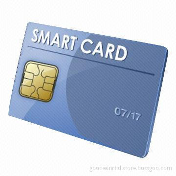 Contact card, a 5542 chip with 6 pins (M2) and 5528 chip with 8 pins (M3)